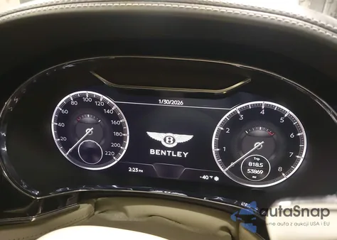2020 Bentley Continental Gt V8/V8 First Edition из США, поврежденный, VIN SCBDG4ZG2LC076104